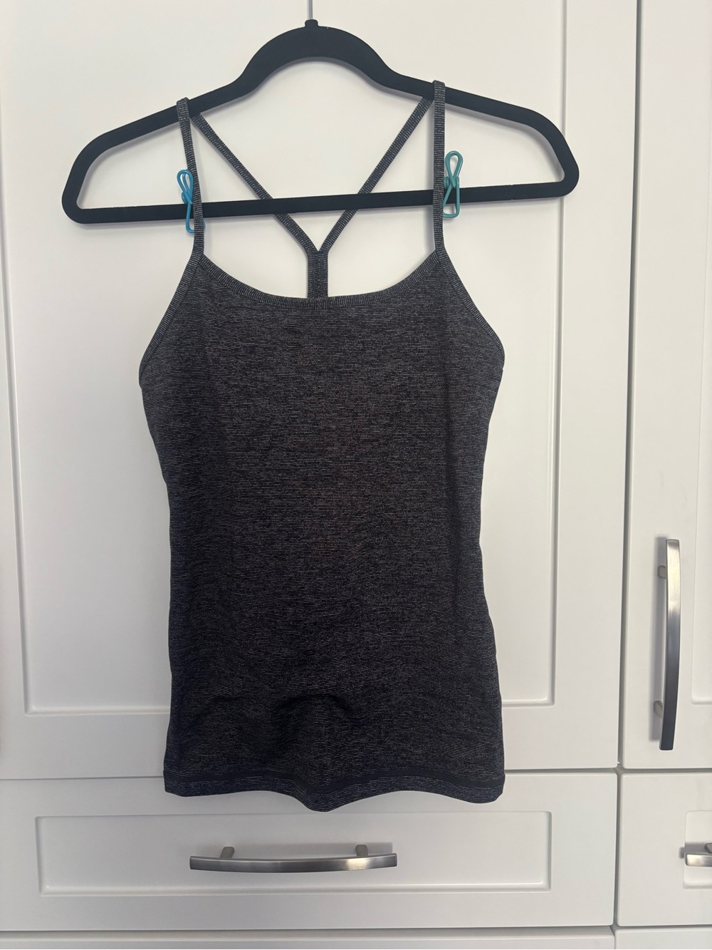lululemon athletica Charcoal Gray Strappy Tank Cami